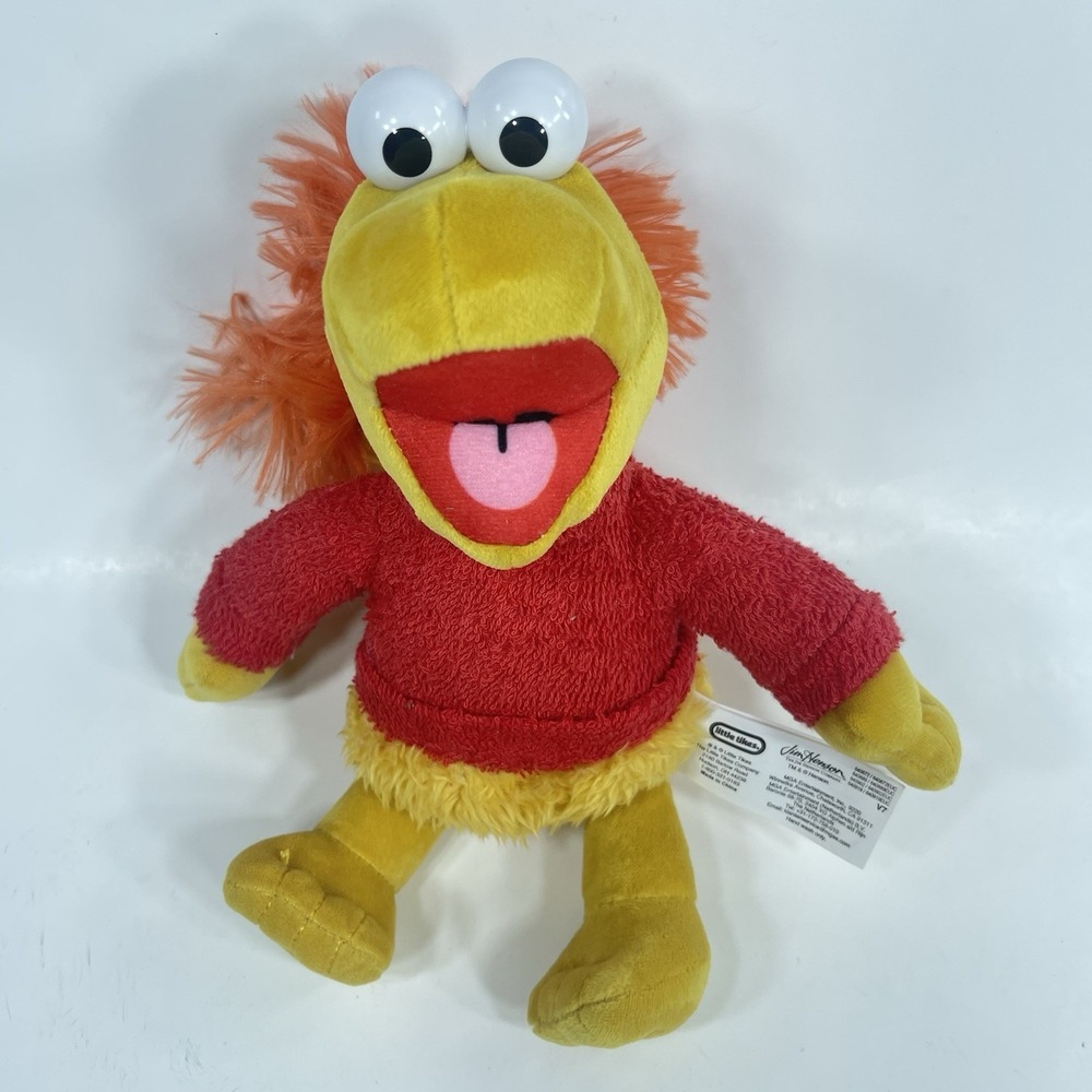 Little Tikes Jim Henson's Fraggle Rock Back To The Rock Red Plush 10"
